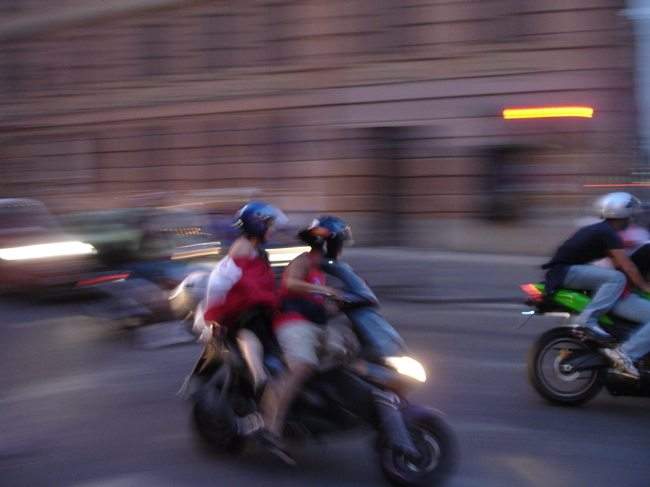 accidente de motocicleta