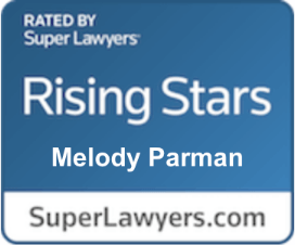 Rising Stars Rated by Super Lawyers - Melody Parman