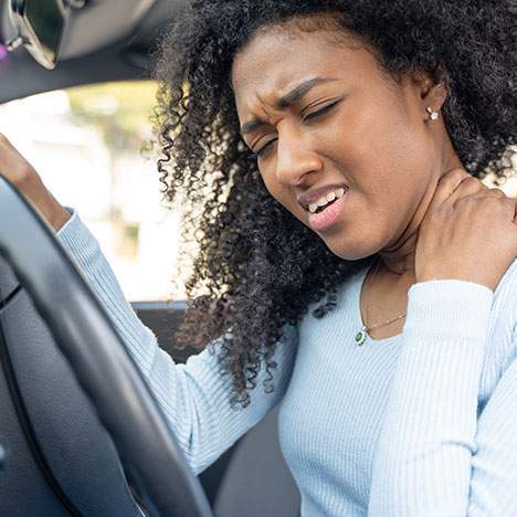 lesiones mas comunes en un accidente de carro