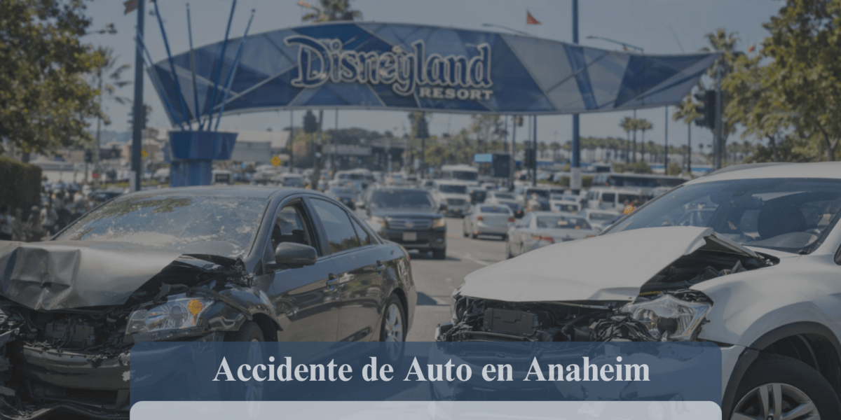 accidente de auto en Riverside