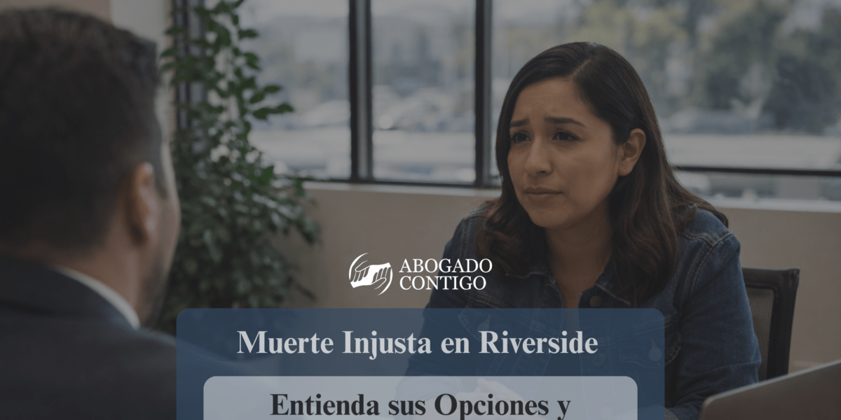 plazo para demanda por muerte injusta en Riverside
