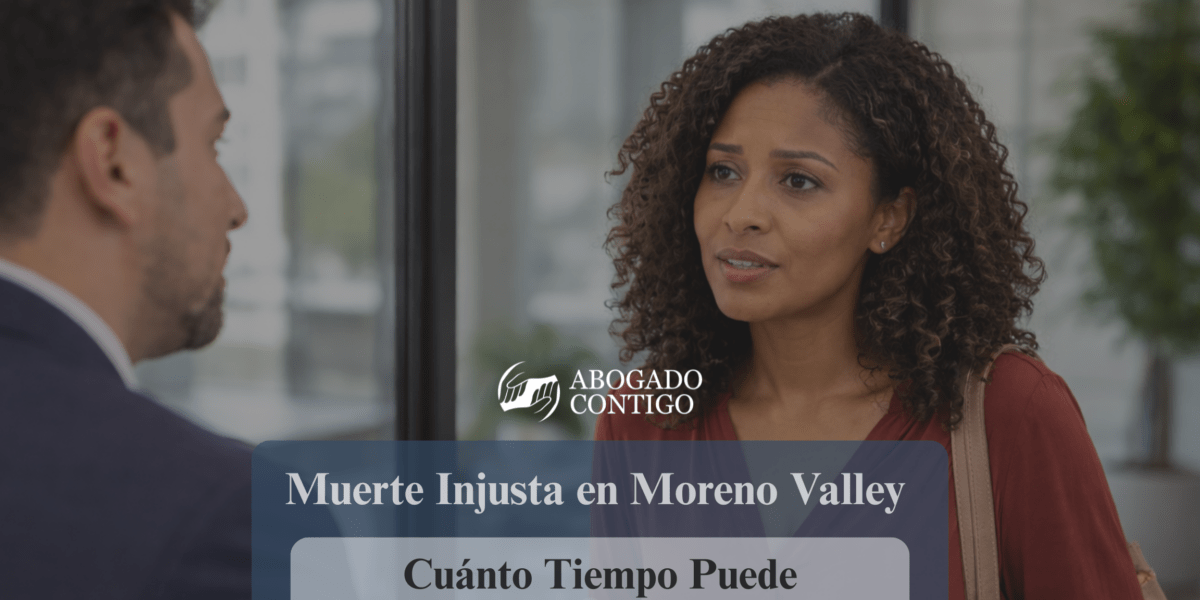 Cuánto Tiempo Toma un Caso de Muerte Injusta en Moreno Valley