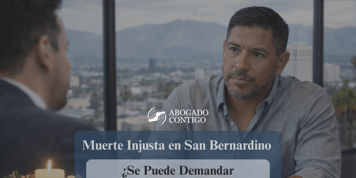 demandar a la ciudad por muerte injusta en San Bernardino