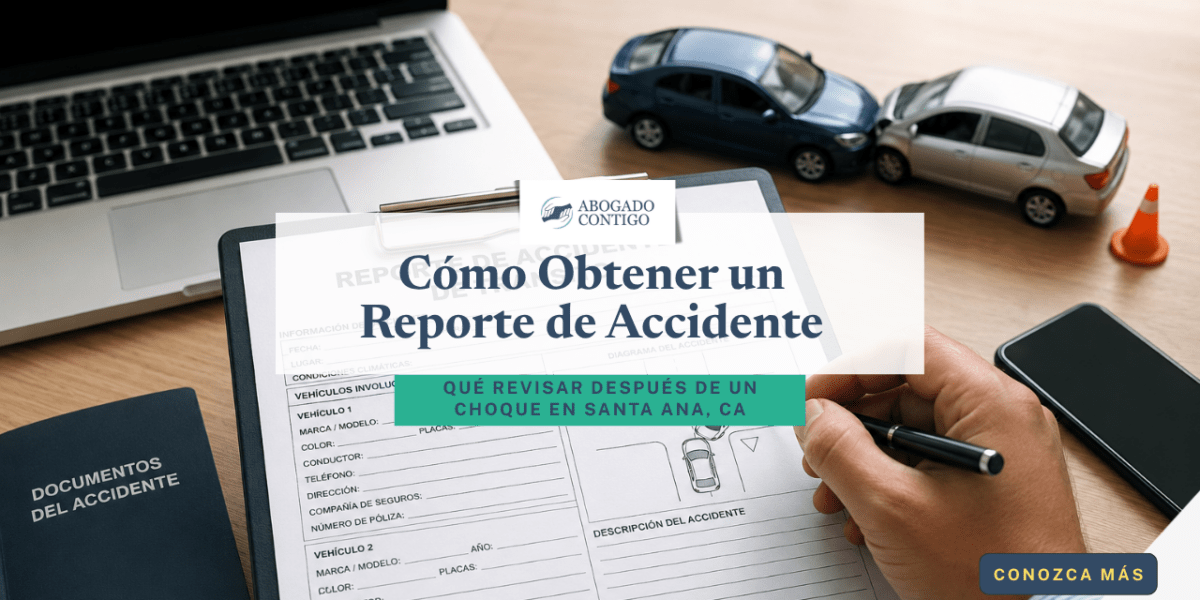 cómo obtener y revisar el reporte de un accidente de auto en Santa Ana, CA