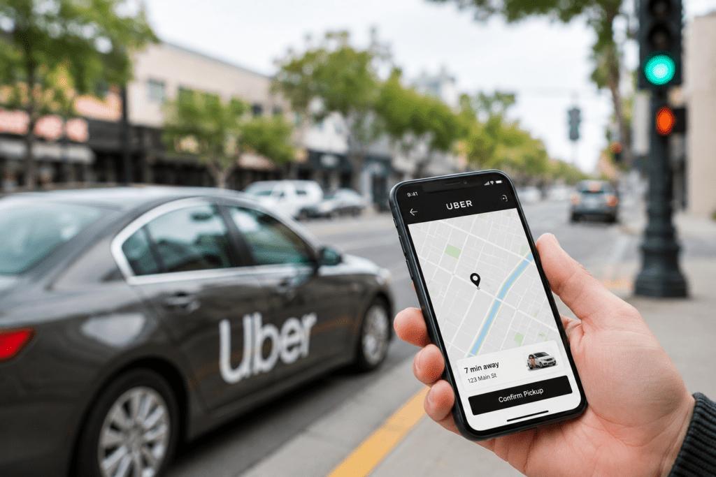 Qué seguro paga en un accidente de Uber o Lyft en Stanton, California