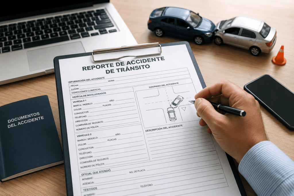 cómo obtener y revisar el reporte de un accidente de auto en Santa Ana, CA
