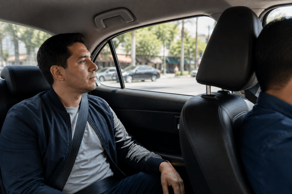 cuanto vale reclamo Uber Lyft accidente Santa Ana