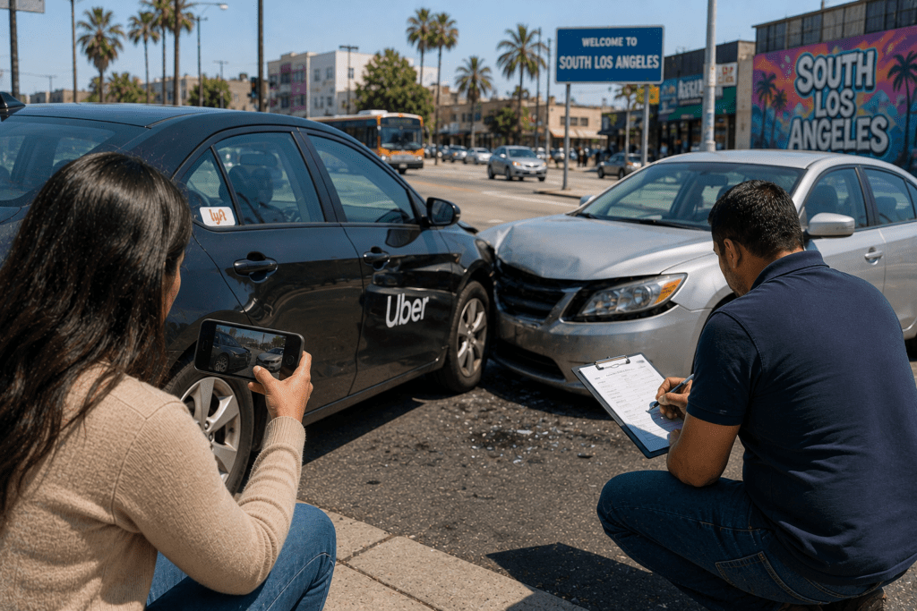 Qué Deben Saber los Pasajeros de Uber y Lyft Después de un Accidente en South Los Angeles 1 Pasajeros Lesionados en Uber o Lyft en South Los Angeles: Lo Que Debe Saber Después de un Accidente