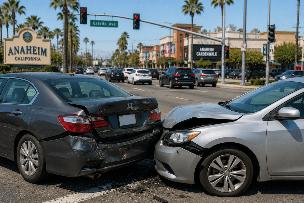 Accidente en Hora Pico en Anaheim: Qué Debe Saber 1 Accidente en hora pico en Anaheim