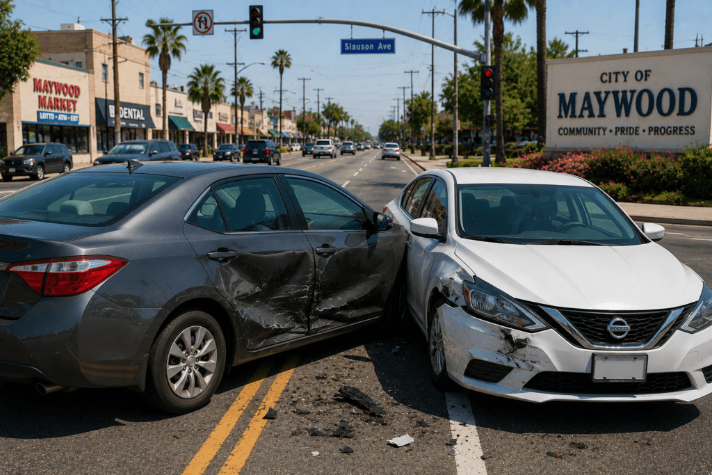 Qué Debe Saber Si Ocurre una Invasión de Carril en Maywood 1 Invasión de carril en Maywood después de un accidente de auto