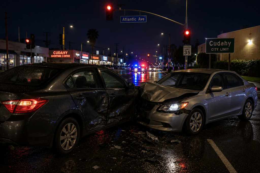 Cómo las Condiciones de Iluminación Pueden Influir en un Accidente Nocturno en Cudahy 1 Accidente nocturno en Cudahy con iluminación limitada
