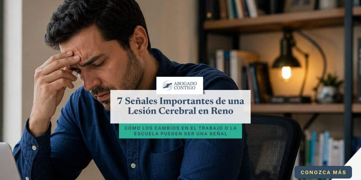 Persona con lesión cerebral en Reno teniendo dificultades para concentrarse en el trabajo después de un accidente